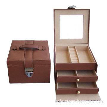 Vanity case, made of PU, customized designs and logos welcomed